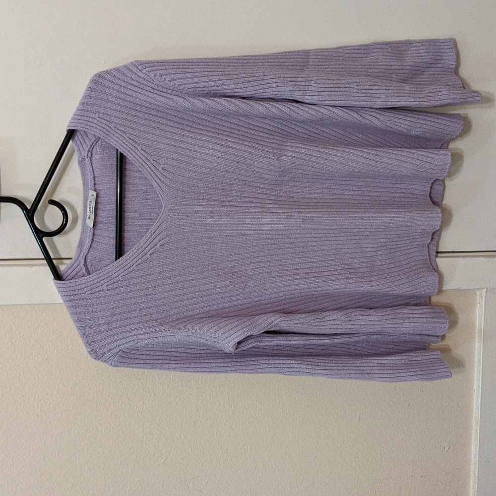 MM La Fleur Lavender sweater size medium